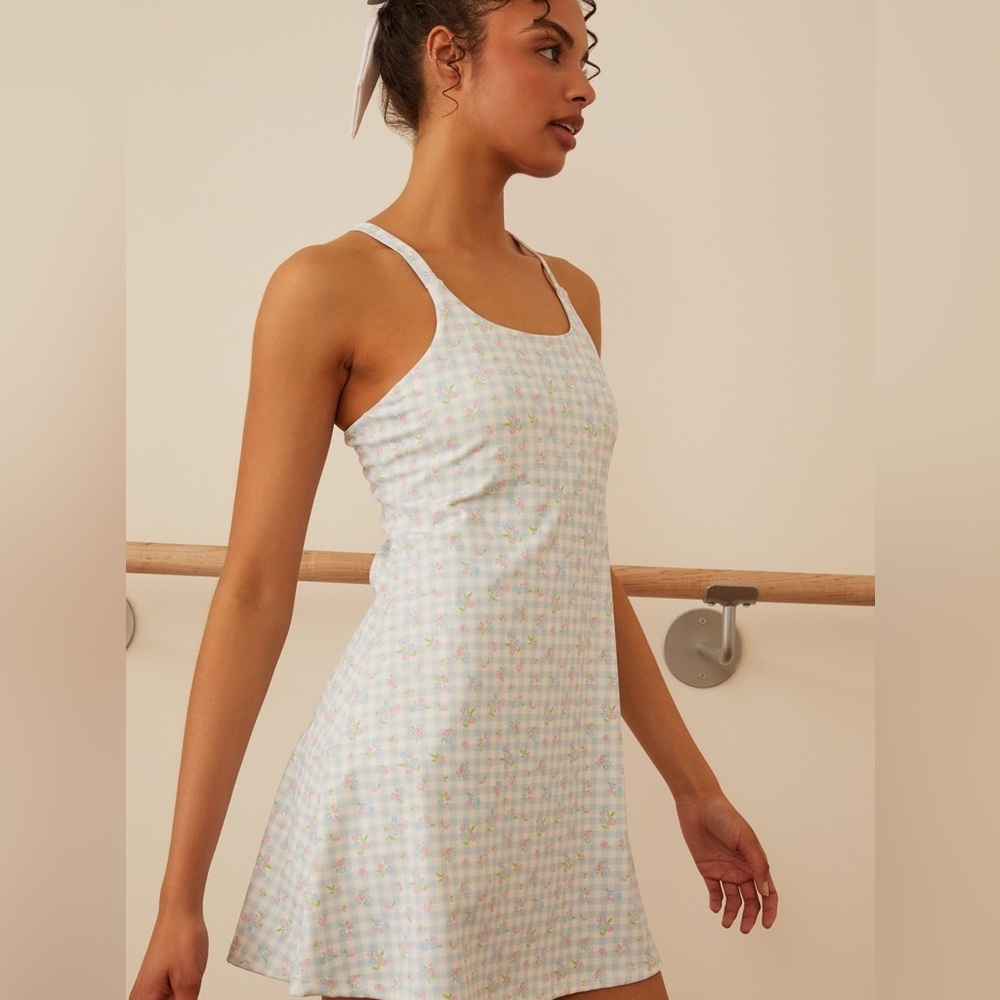 NWOT As Revival Active Spirit Gingham Dress - Size Small
